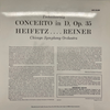 Tchaikowsky - Violin Concerto - Jascha Heifetz, Fritz Reiner, Chicago Symphony Orchestra