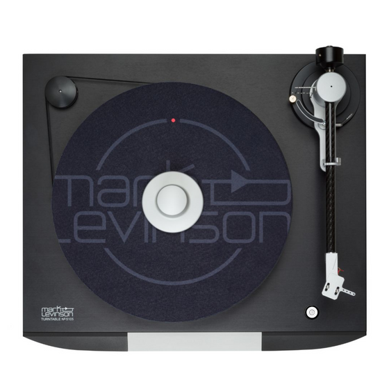 Turntable MARK LEVINSON N°5105 (Cartridge & Dustcover not included)