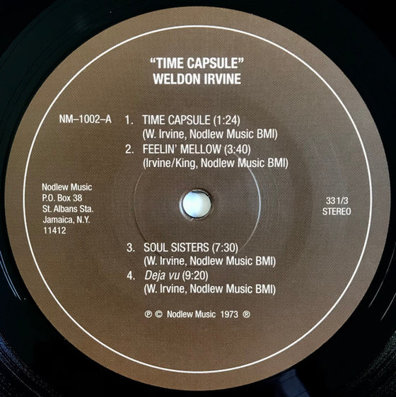 Weldon Irvine – Time Capsule