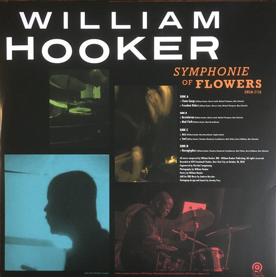 William Hooker - Symphonie of flowers (2LP)