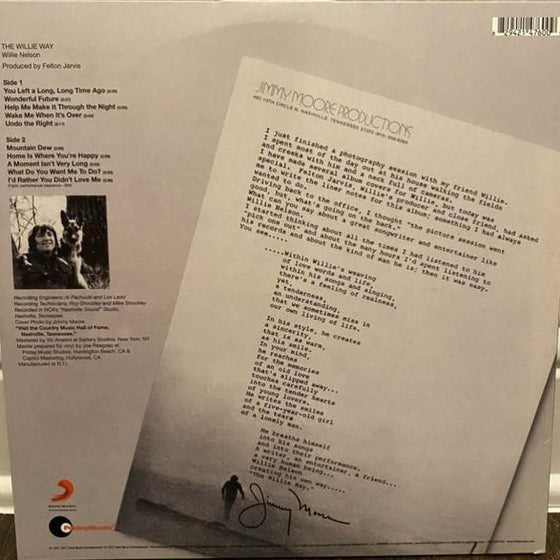 <transcy>Willie Nelson - The Willie Way (vinyle translucide rouge)</transcy>