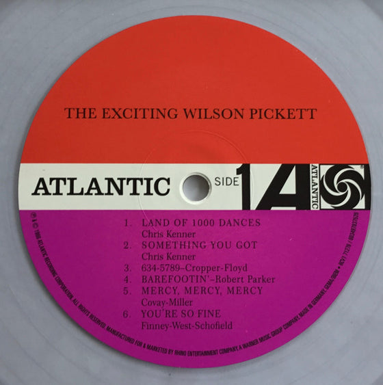 Wilson Pickett – The Exciting Wilson Pickett (Mono, Clear vinyl)