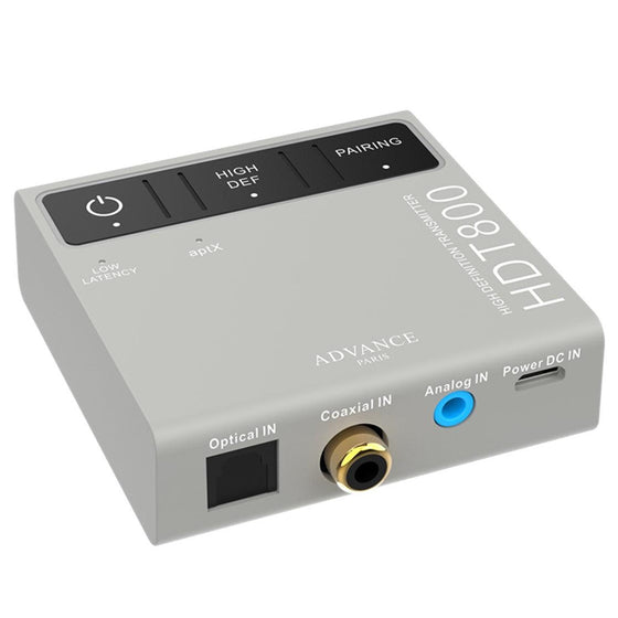 ADVANCE PARIS HDT800 - HIGH DEFINITION BLUETOOTH TRANSMITTER aptX HD - AudioSoundMusic