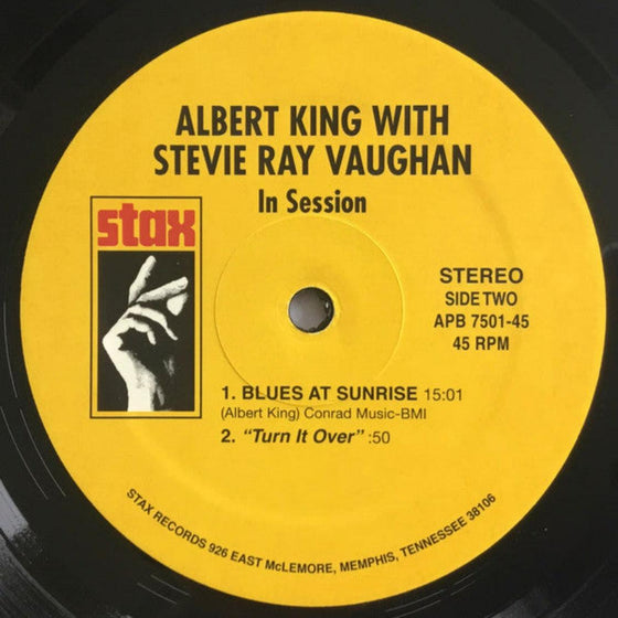 Albert King With Stevie Ray Vaughan ‎– In Session (2LP, 45RPM) - AudioSoundMusic