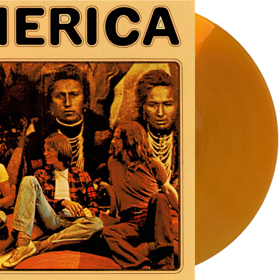 <tc>America - America (Vinyle translucide doré)</tc>