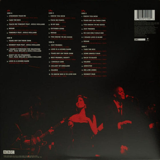 Amy Winehouse – At The BBC (3LP) - AudioSoundMusic