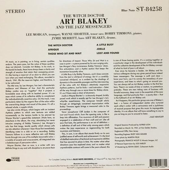 Art Blakey & The Jazz Messengers - The Witch Doctor - AudioSoundMusic