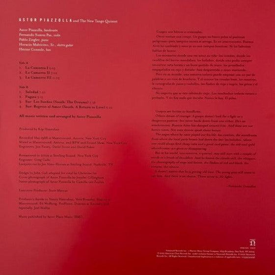 Astor Piazzolla – The American Clavé Recordings (3LP, Box Set) - AudioSoundMusic