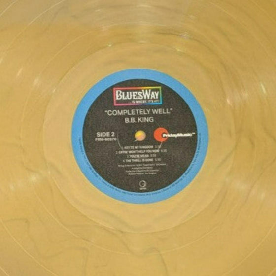 B.B. King ‎– Completely Well (Translucent gold vinyl) - AudioSoundMusic