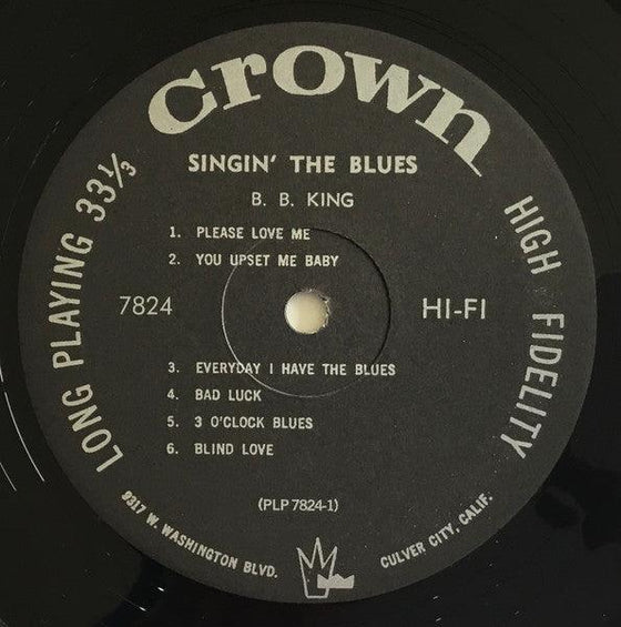 B.B. King - Singin' The Blues (Japanese edition) - AudioSoundMusic