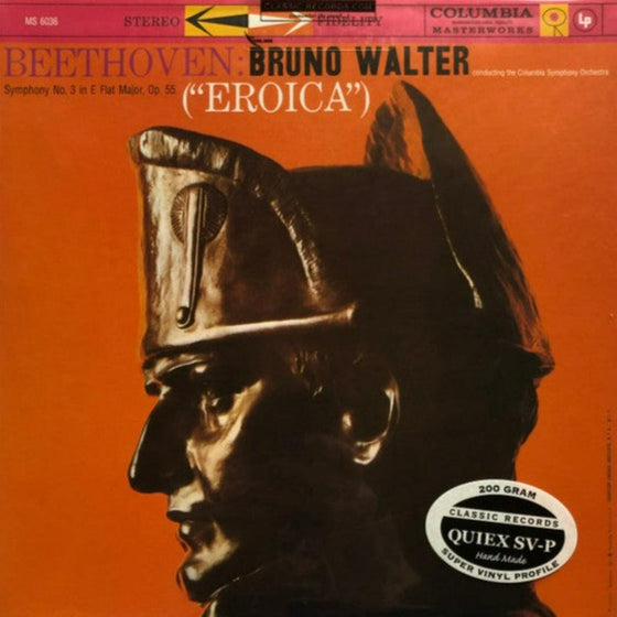Beethoven – Symphony Eroica - Bruno Walter & The Columbia Symphony Orchestra (200g, Classic Records)) - AudioSoundMusic
