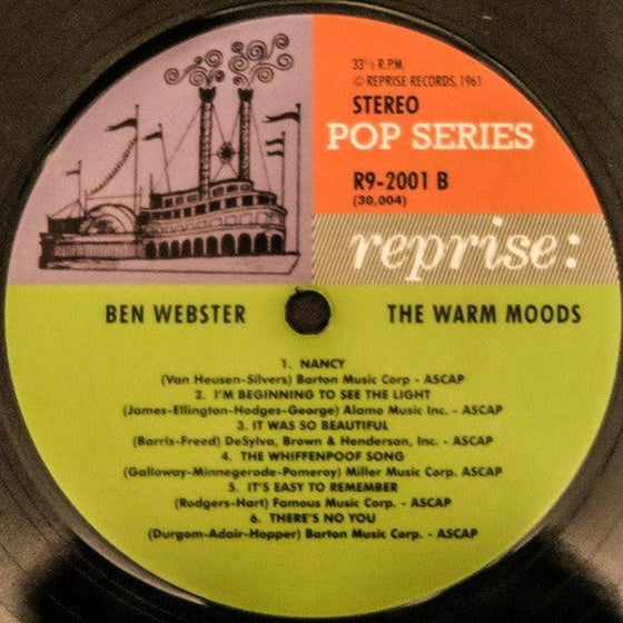 Ben Webster - The Warm Moods - AudioSoundMusic
