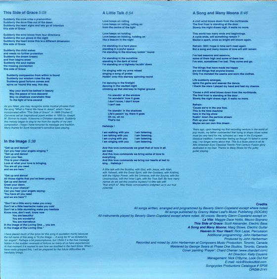 Beverly Glenn-Copeland - Primal Prayer - AudioSoundMusic