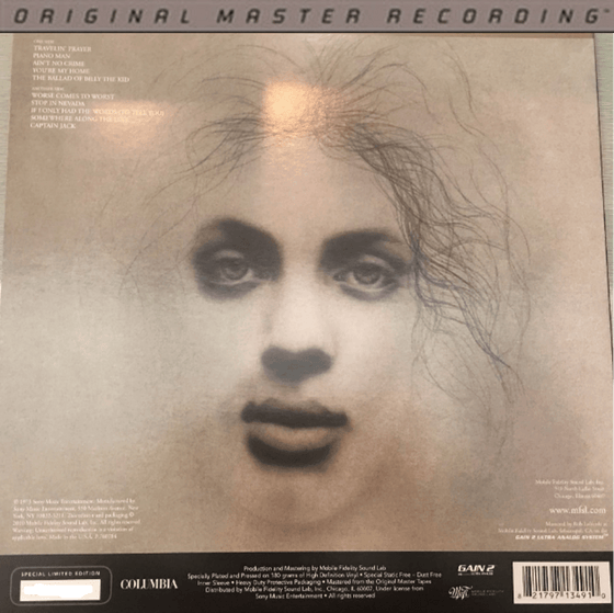Billy Joel – Piano Man (Ultra Analog, Half-speed Mastering, unsealed) - AudioSoundMusic