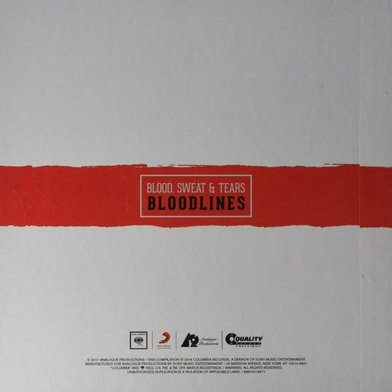 Blood, Sweat & Tears - Bloodlines (4LP, Box, 33RPM, 200g) - AudioSoundMusic