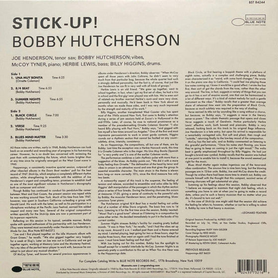 Bobby Hutcherson - Stick-Up! - AudioSoundMusic