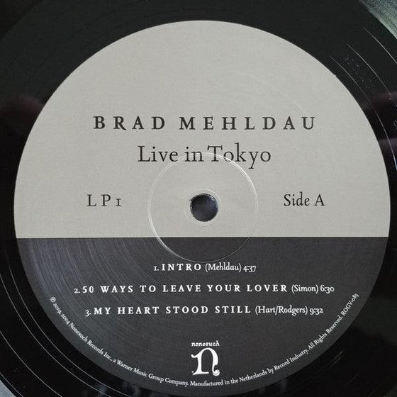 Brad Mehldau - Live In Tokyo (3LP) - AudioSoundMusic