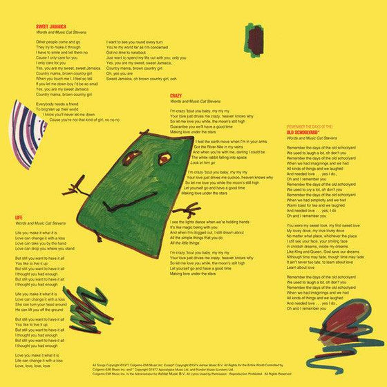 Cat Stevens – Izitso (200g, Half-speed Mastering) - AudioSoundMusic