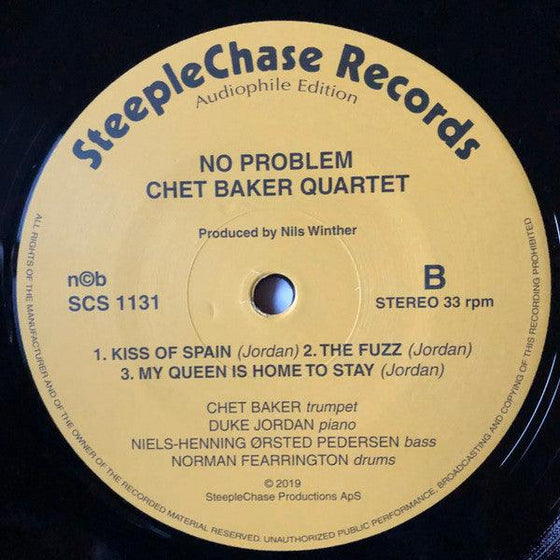 Chet Baker Quartet - No Problem - AudioSoundMusic