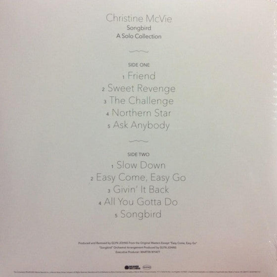 Christine McVie - Songbird, A Solo Collection - AudioSoundMusic