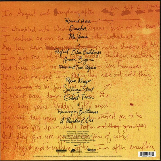 Counting Crows - August And Everything After (2LP, 45RPM) - AudioSoundMusic