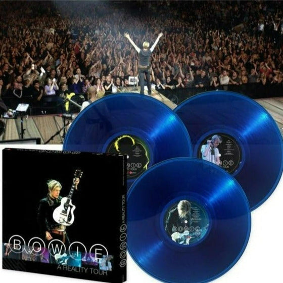 David Bowie - A Reality Tour (3LP, Box set, Translucent Blue vinyl) - AudioSoundMusic