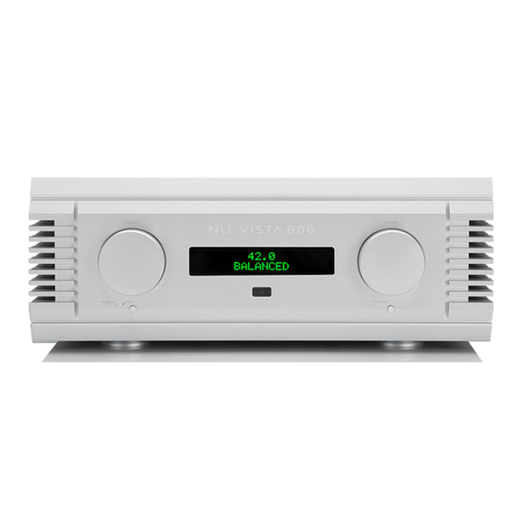 Demo Integrated amplifier MUSICAL FIDELITY NU-VISTA 800 Silver - AudioSoundMusic