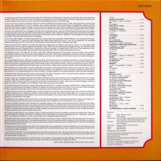 Duke Ellington & His Orchestra - 70th Birthday Concert (2LP) - AudioSoundMusic