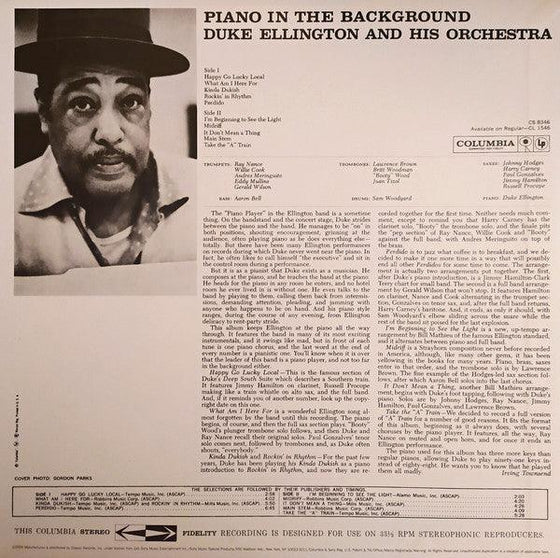 Duke Ellington - Piano In The Background - AudioSoundMusic