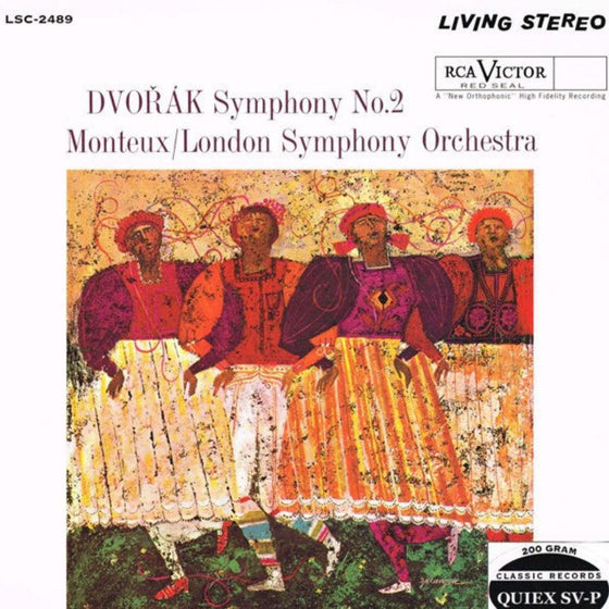 Dvořák – Symphony No. 2 - Pierre Monteux & The London Symphony Orchestra (200g) - AudioSoundMusic