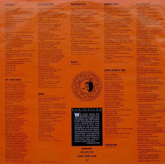Earth, Wind & Fire - Spirit - AudioSoundMusic