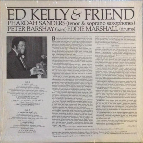 Ed Kelly & Friend featuring Pharoah Sanders - AudioSoundMusic