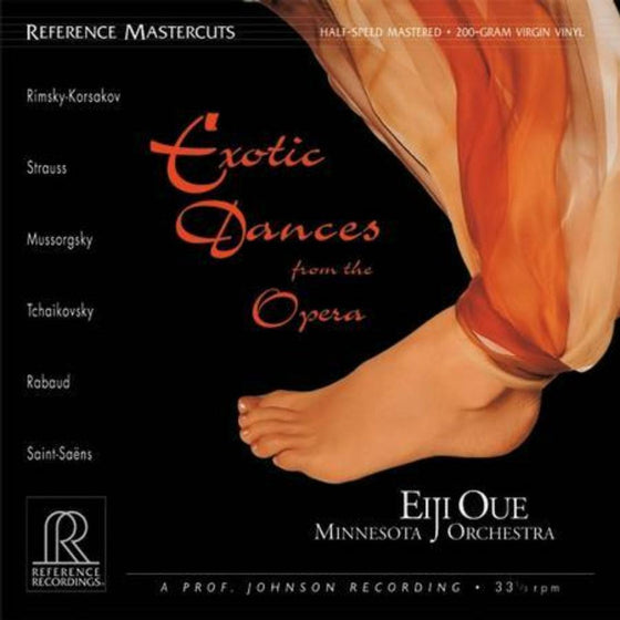 Eiji Oue - Exotic Dances from The Opera - Rimsky-Korsakov, Strauss, Mussorgsky, Tchaikovsky, ... (200g, Half-speed Mastering) - AudioSoundMusic