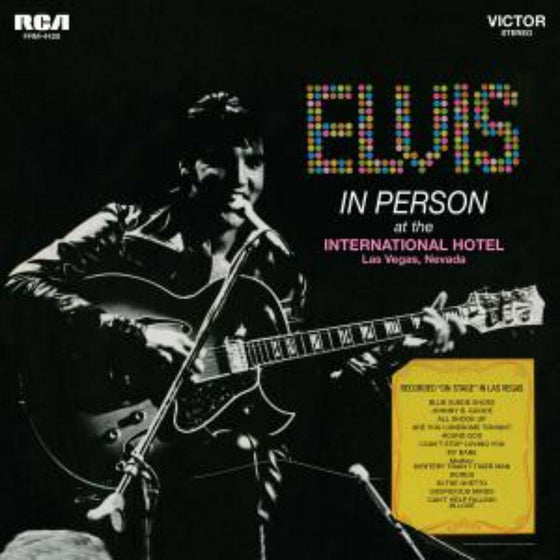 Elvis Presley - In Person At The International Hotel Las Vegas Nevada (Translucent Gold vinyl) - AudioSoundMusic