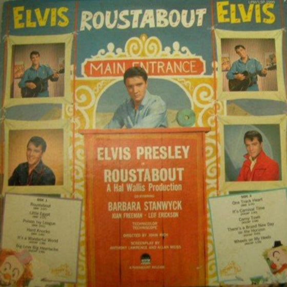 Elvis Presley Roustabout - The Original Soundtrack (Orange vinyl) - AudioSoundMusic