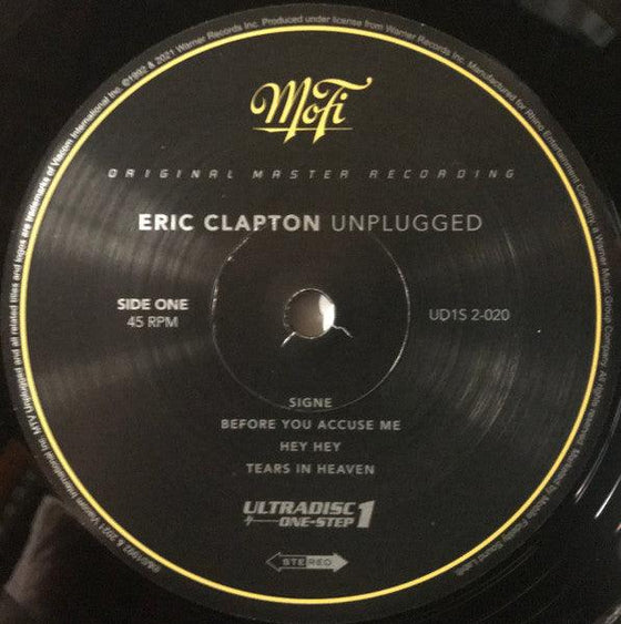 Eric Clapton - Unplugged (2LP, Box set, 1STEP, 45 RPM, SuperVinyl) - AudioSoundMusic