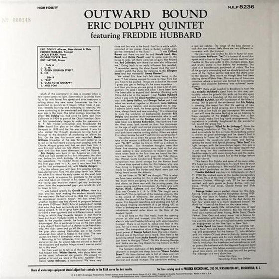 Eric Dolphy - Outward Bound (200g) - AudioSoundMusic