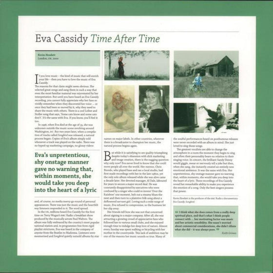 Eva Cassidy - Time After Time - AudioSoundMusic