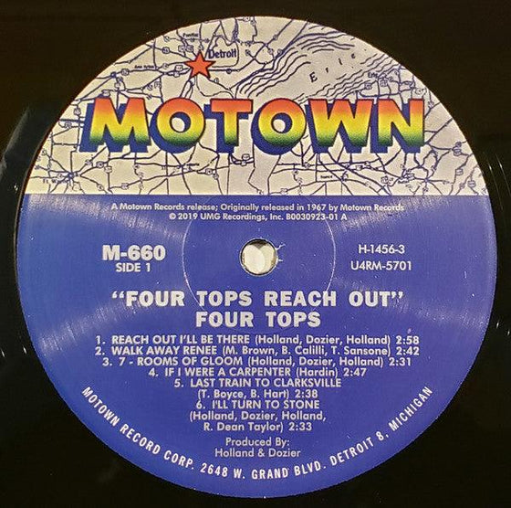 Four Tops - Reach Out (Mono) - AudioSoundMusic