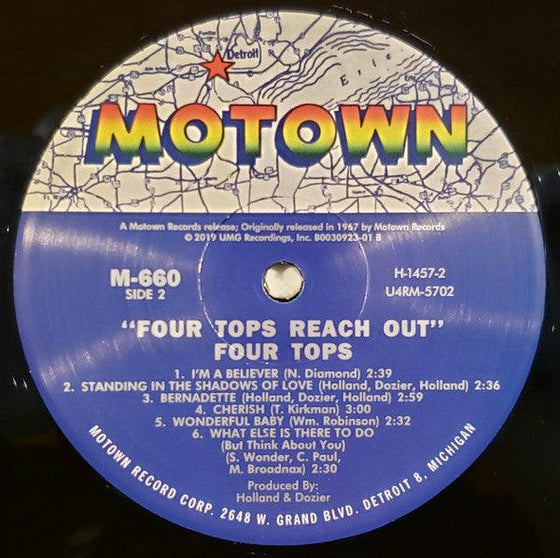 Four Tops - Reach Out (Mono) - AudioSoundMusic