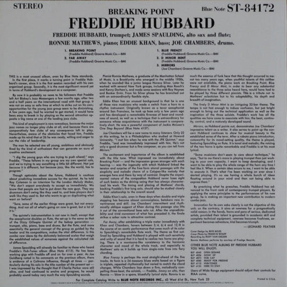 Freddie Hubbard - Breaking Point! - AudioSoundMusic