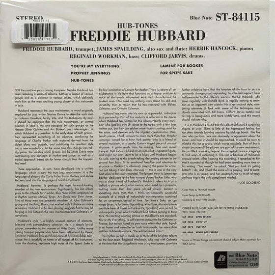 Freddie Hubbard - Hub-Tones (2LP, 45RPM, Mono) - AudioSoundMusic