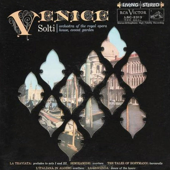 Georg Solti - Venice (Verdi, Rossini, Offenbach, Ponchielli) (200g) - AudioSoundMusic