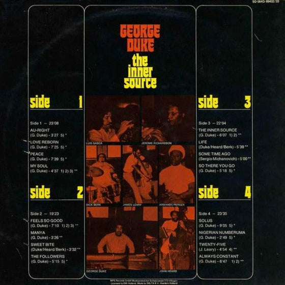 George Duke - The Inner Source (2LP) - AudioSoundMusic