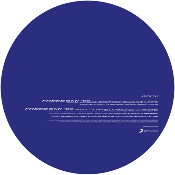 George Michael - Freedom 90 (45RPM, Picture Disc) - AudioSoundMusic