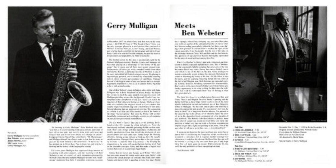 洋楽 Gerry Mulligan Meets Ben Webster meetsbenwebster-limitededition