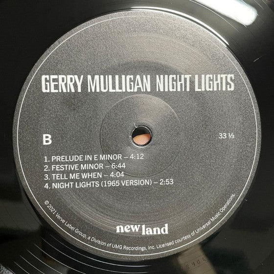Gerry Mulligan - Night Lights (New Land) - AudioSoundMusic