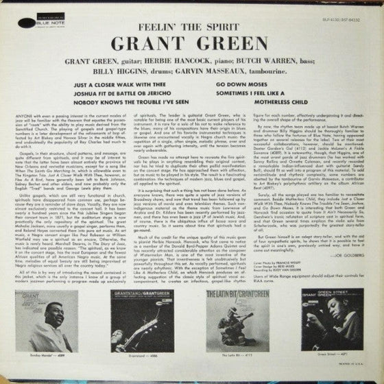 Grant Green - Feelin' The Spirit - AudioSoundMusic