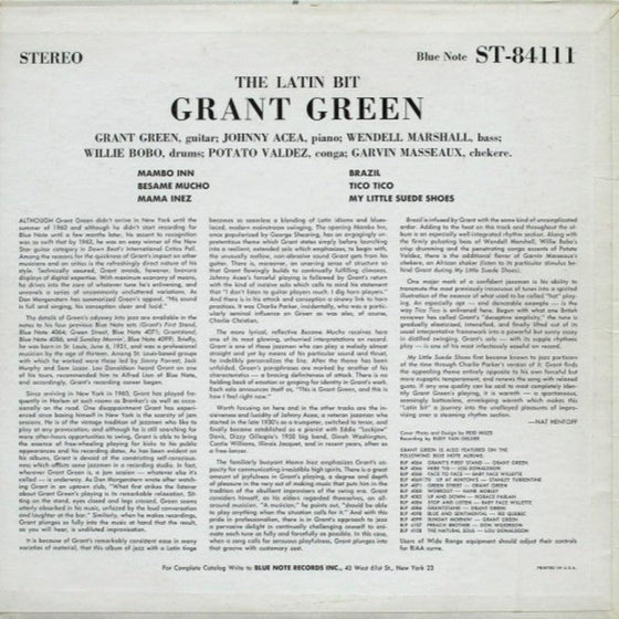 Grant Green - The Latin Bit - AudioSoundMusic