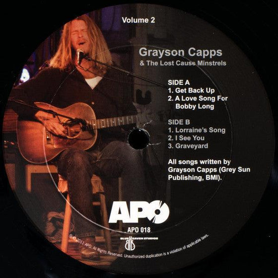 Grayson Capps - volume 2 (D2D, 200g) - AudioSoundMusic